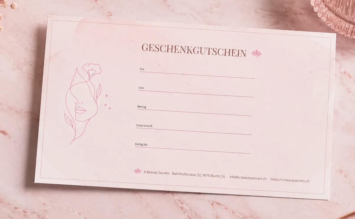Geschenkgutschein X Beauty Secrets